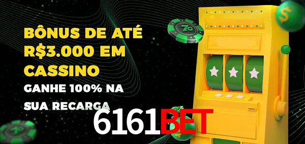 6161bet melhor bônus de depósito